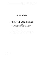 Pendidikan ISlam dan Madrasah Hassan Al-Banna - Yusuf Al-Qaradawi.pdf
