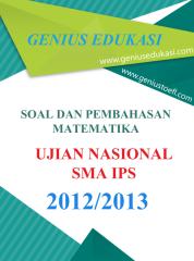 Soal dan Pembahasan UN Matematika SMA IPS 2012-2013.pdf