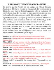 SUPRESIÓNES Y AÑADIDURAS DE LA BIBLIA.doc
