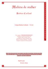 Barbara Cartland - Malícia de mulher (Coleção Barbara Cartland 64).pdf