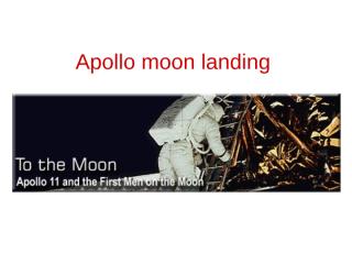 moon landing - or not!.ppt