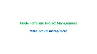 Guide For Visual Project Management.pptx