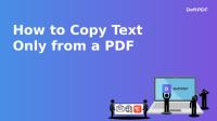 How to extract text only from a PDF.pptx